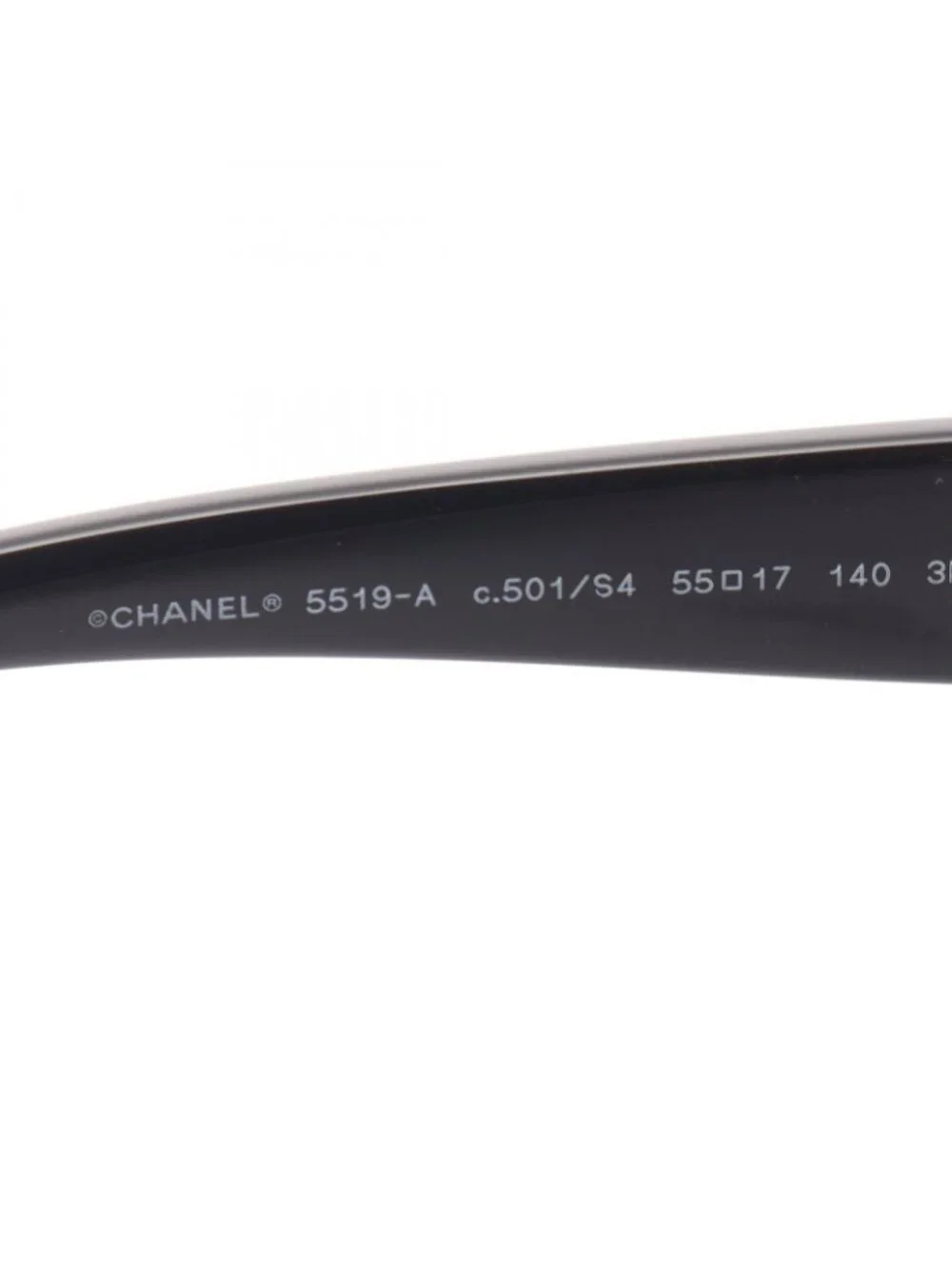 Chanel Sunglasses CC Logo Black Eyewear